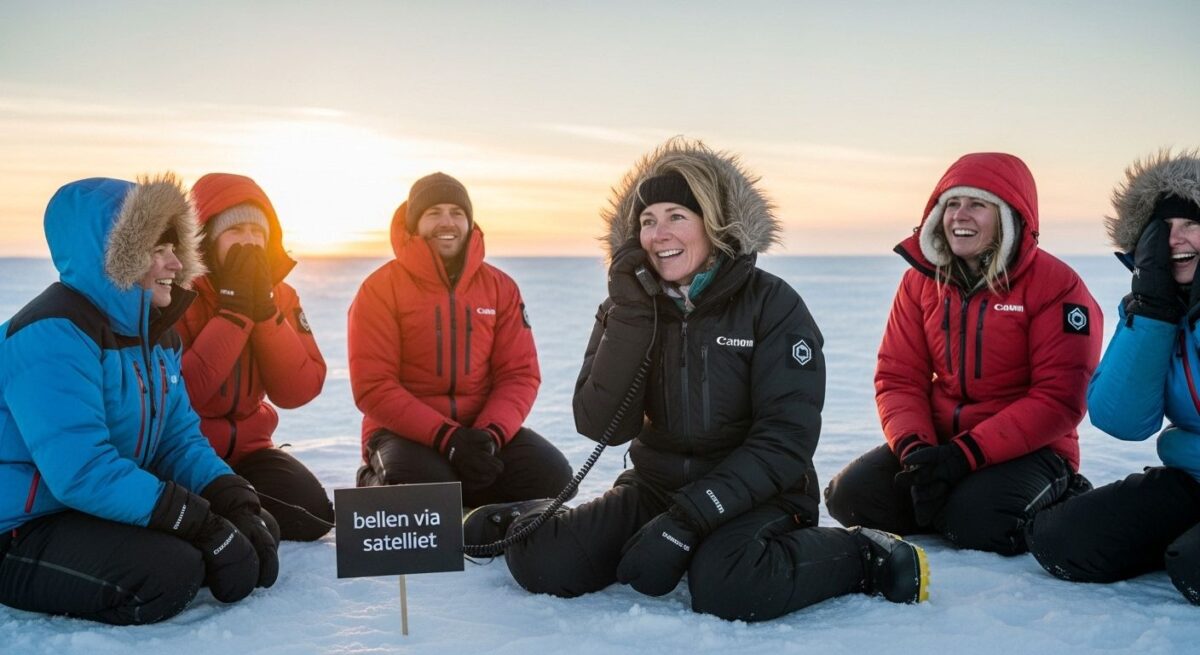 bellen via satelliet