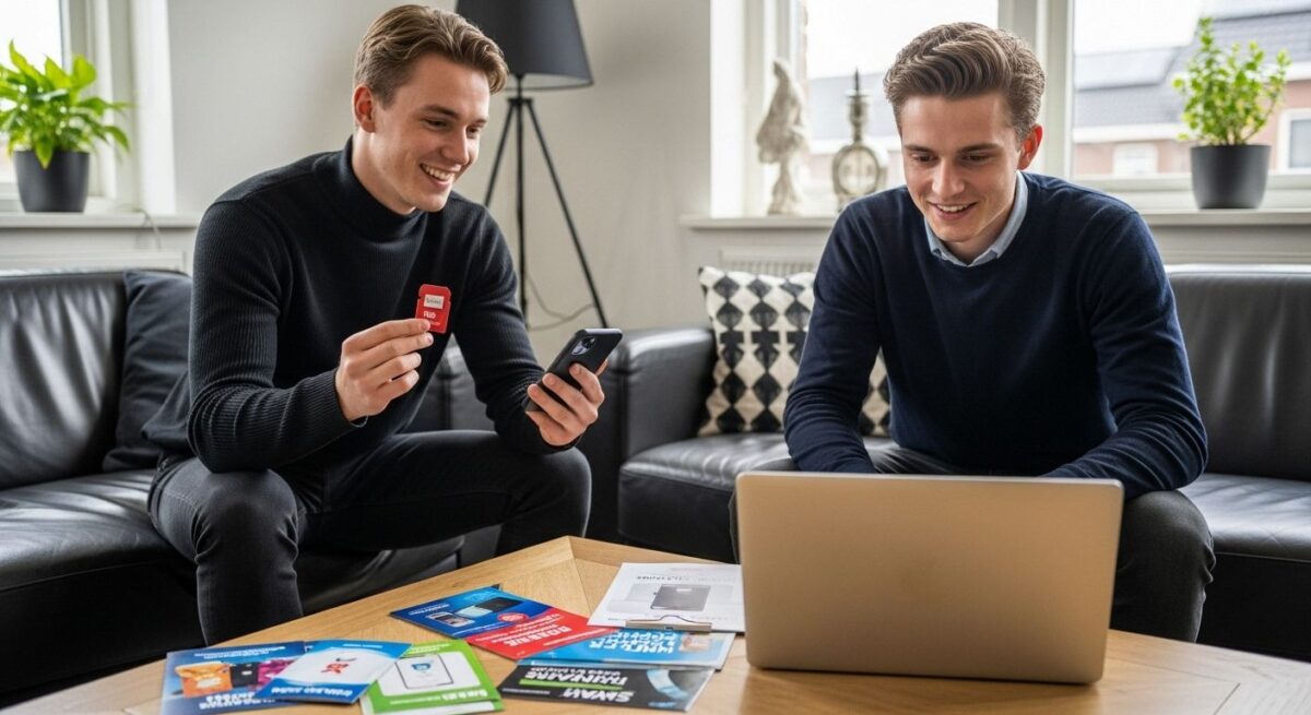 sim only prepaid mobiel gezin Nederland
