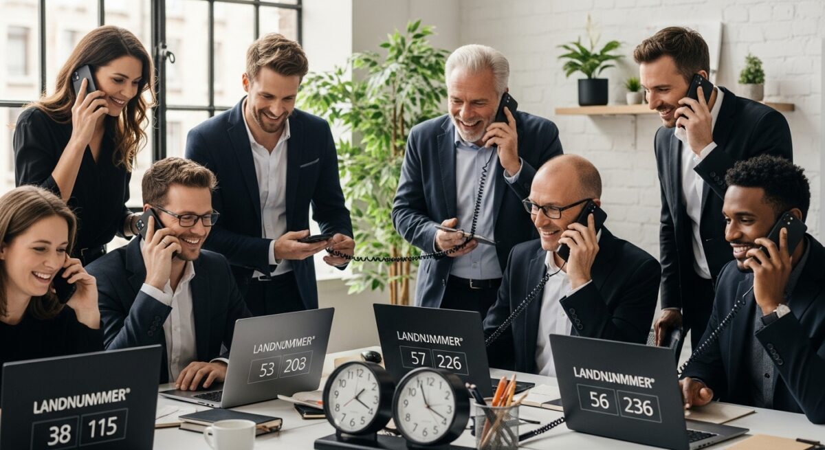 internationale landnummers telefoon kantoor