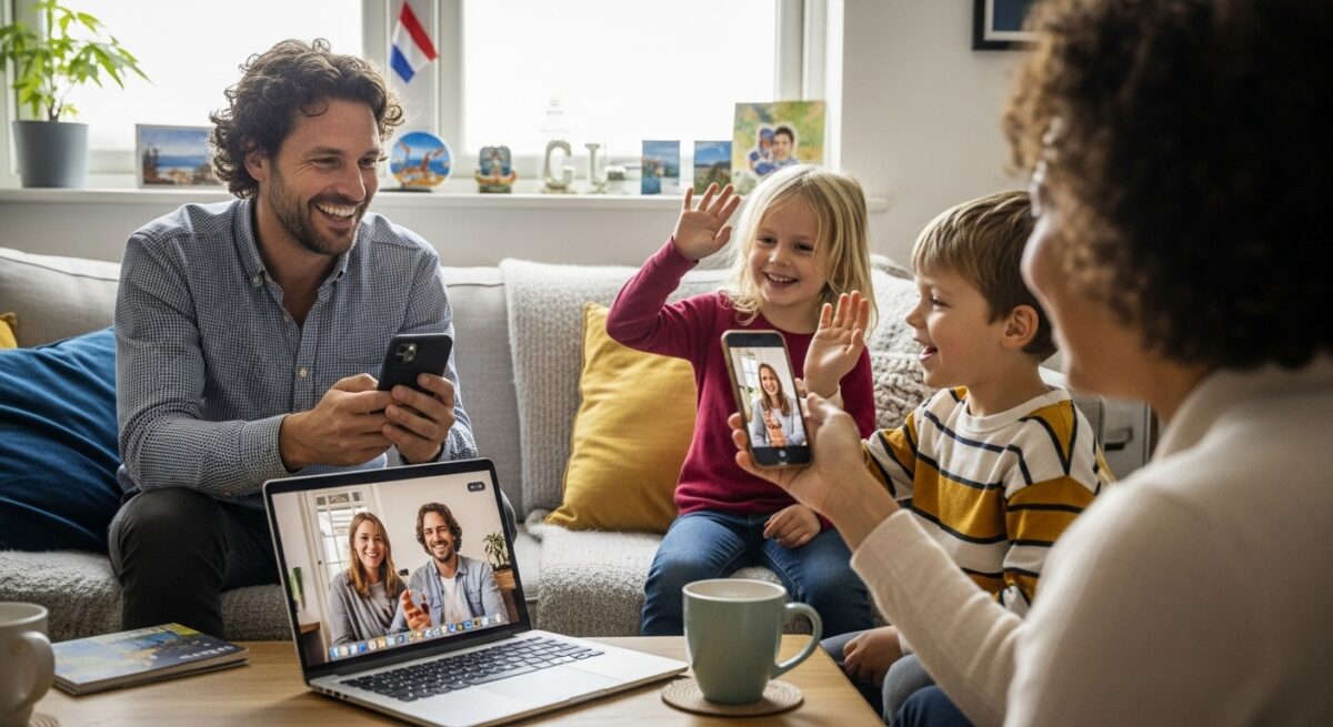 veilig internationaal bellen gezin