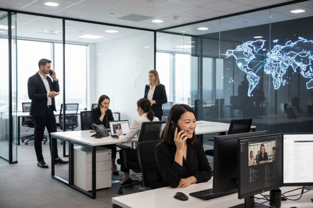 internationaal bellen kantoor
