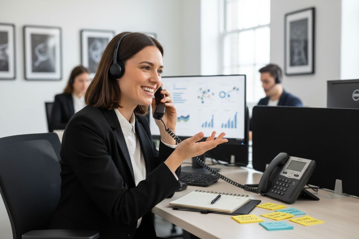 professionele helpdesk bellen