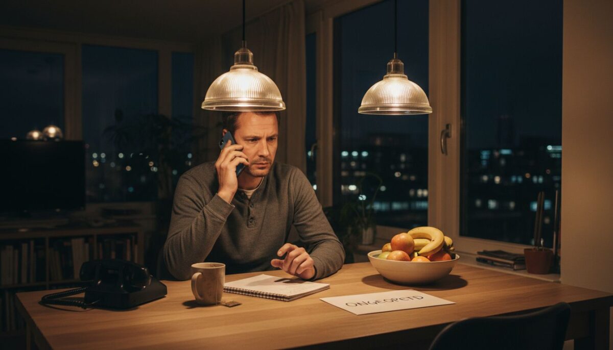 Man belt ’s nachts naar een onbekend buitenlands nummer.