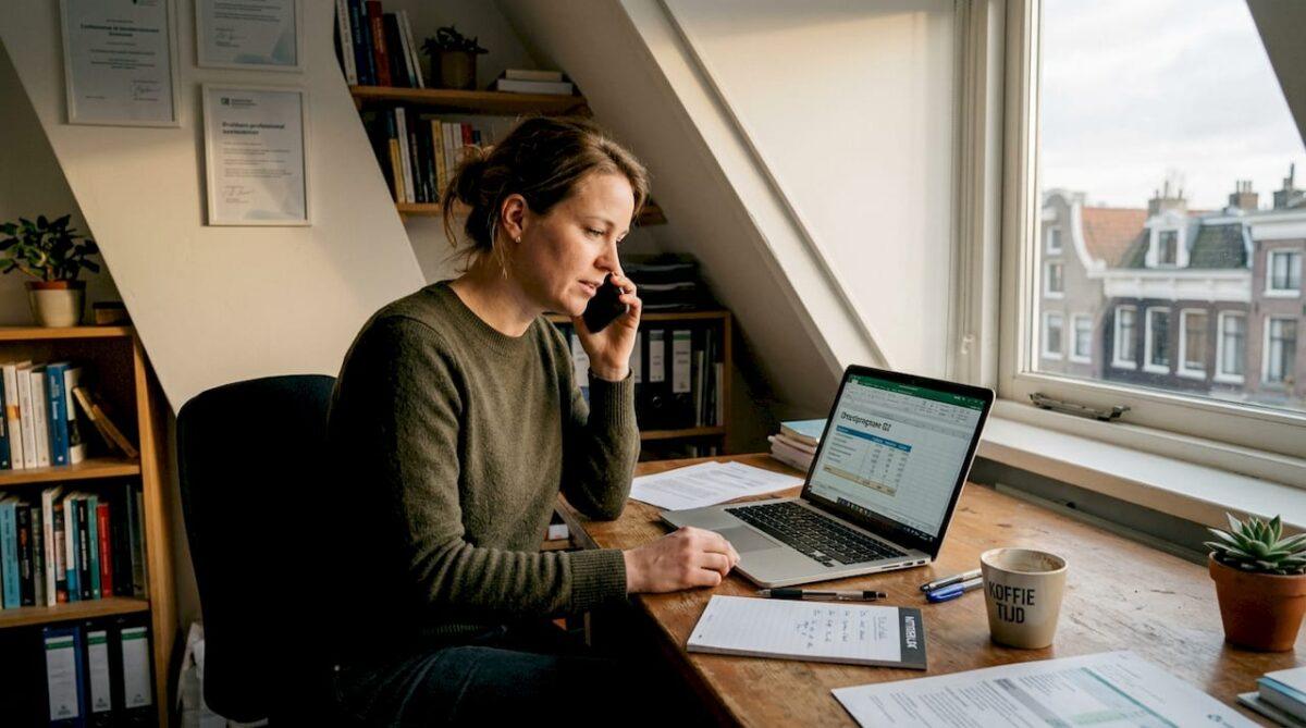 Ondernemers kiezen steeds vaker voor een apart zakelijk telefoonnummer op kantoor