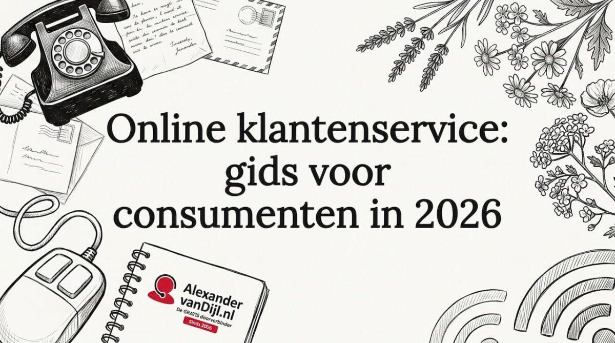 Sfeervolle illustratie voor de titelkaart van een klantenservice-artikel