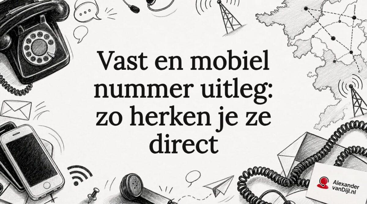 Sfeervolle illustratie bij de titel van het artikel