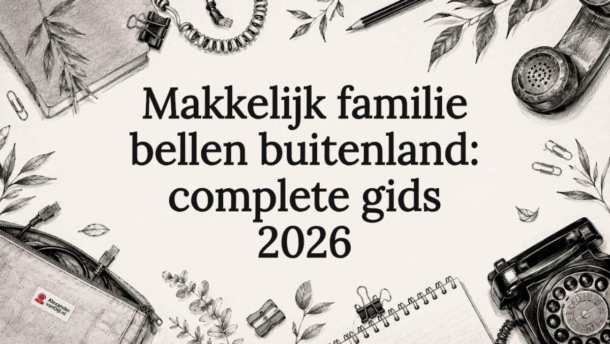 Illustratie van een sierlijke titelkaart, zonder tekst