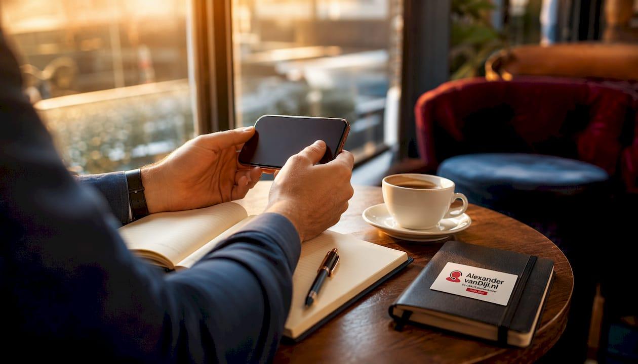 Bellen met je telefoon in de hand