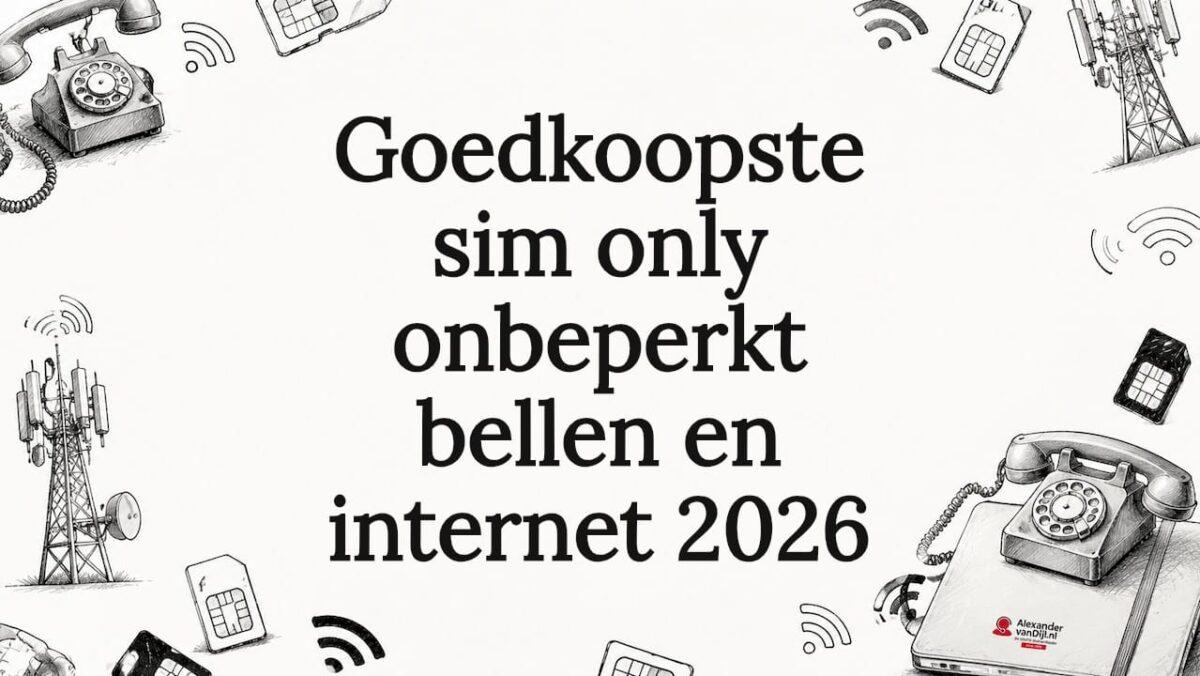 Sfeervolle illustratie rondom de titel