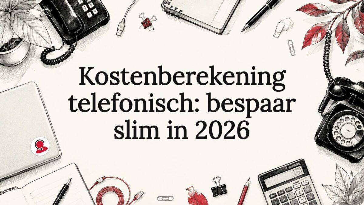 Sfeervolle illustratie rondom een tekstvak voor op een titelkaart