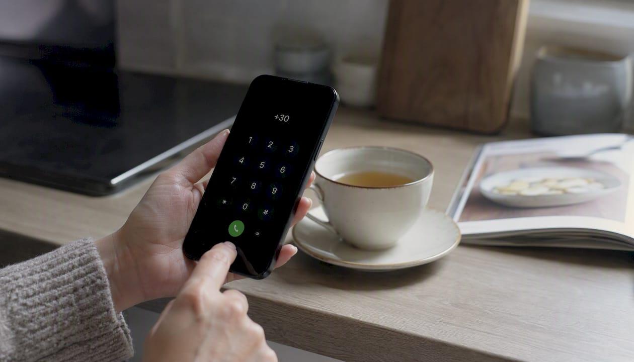 Handmatig een mobiel nummer naar Griekenland bellen