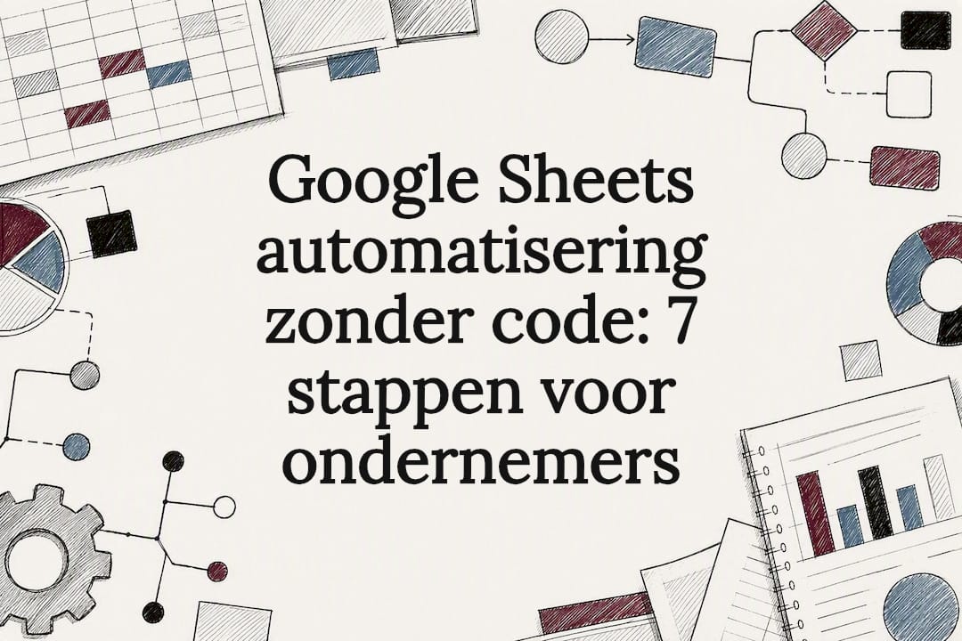 Decoratieve titelkaart voor Google Sheets-automatisering